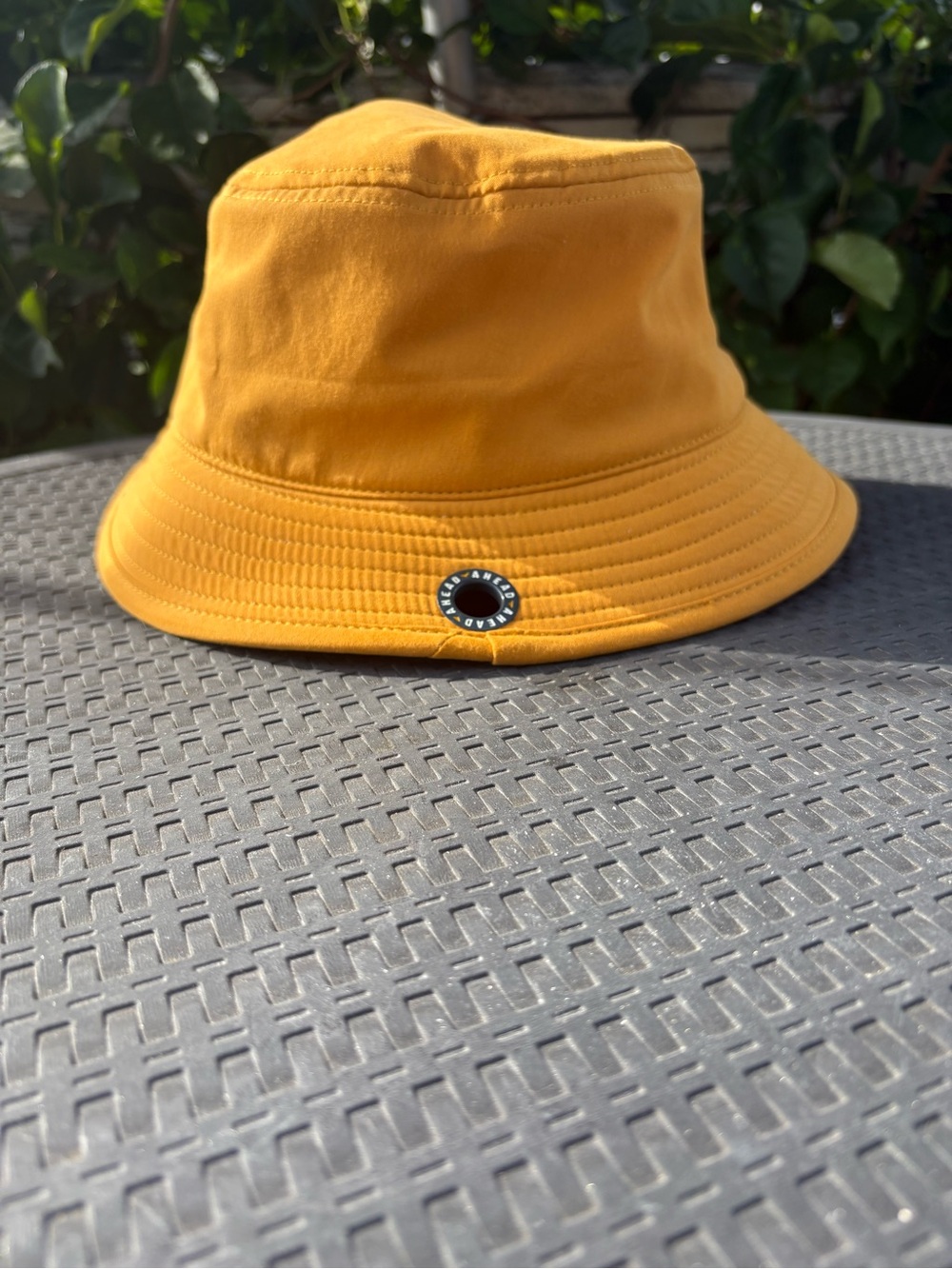 NWOT Men's Yellow /Mustard Bucket Hat size L